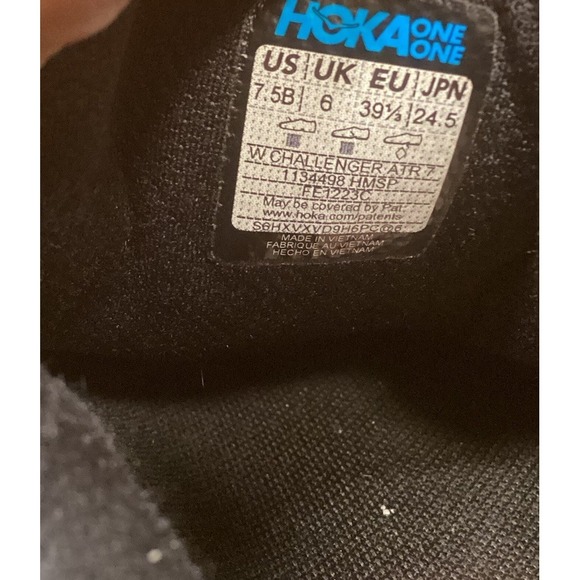 Hoka One One Challenger ATR 7 Women's Size 7.5 Gray Pink Running Shoes Sneakers - Picture 10 of 11